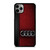 AUDI CAR RED LEATHER iPhone 11 Pro Max Case Cover