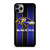 BALTIMORE RAVENS NFL STRIPE LOGO iPhone 11 Pro Max Case Cover