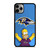 BALTIMORE RAVENS THE SIMPSON iPhone 11 Pro Max Case Cover BALTIMORE RAVENS THE SIMPSON iPhone 11 Pro Max Case Cover