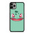 BULBASAUR POKEMON ANIME FLAT iPhone 11 Pro Max Case Cover