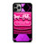 COACH NEW YORK PURPLE PINK LOGO iPhone 11 Pro Max Case Cover