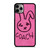 COACH NEW YORK RABBIT LEATHER PINK iPhone 11 Pro Max Case Cover