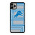 DETROIT LIONS LINE iPhone 11 Pro Max Case Cover