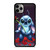 DISNEY STITCH AND ROSE FLOWER iPhone 11 Pro Max Case Cover