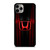 HONDA LOGO RED CARBON iPhone 11 Pro Max Case Cover