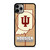 HOOSIER STATE OF MIND INDIANA WOODEN LOGO iPhone 11 Pro Max Case Cover