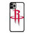 HOUSTON ROCKETS WHITE LOGO iPhone 11 Pro Max Case Cover