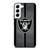 LAS VEGAS RAIDERS NFL METAL STRIPE Samsung Galaxy S22 Case Cover