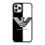EMPORIO ARMANI WHITE BLACK iPhone 11 Pro Case Cover