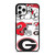 GEORGIA BULLDOGS STICKER COLLECTION iPhone 11 Pro Case Cover