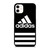 ADIDAS HORIZONTAL STRIPE LOGO iPhone 11 Case Cover