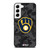 MILWAUKEE BREWERS BASEBALL BLACK CAMO Samsung Galaxy S22 Case Cover