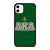 AKA PINK AND GREEN SIMPLE LOGO iPhone 11 Case Cover