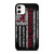 ALABAMA CRIMSON TIDE FLAG MLS iPhone 11 Case Cover
