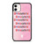 BTS DYNAMITE SONG iPhone 11 Case Cover