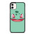 BULBASAUR POKEMON ANIME FLAT iPhone 11 Case Cover
