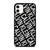 CALVIN KLEIN LOGO PATTERN iPhone 11 Case Cover