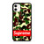 CAMO BAPE SUPREME iPhone 11 Case Cover
