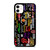 CLASSIC ROCK BAND COLLAGE iPhone 11 Case Cover