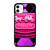 COACH NEW YORK PURPLE PINK LOGO iPhone 11 Case Cover