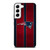 NEW ENGLAND PATRIOTS NFL METAL STRIPE Samsung Galaxy S22 Case Cover