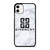 GIVENCHY MARBLE LOGO iPhone 11 Case Cover