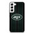 NEW YORK JETS NFL METAL STRIPE Samsung Galaxy S22 Case Cover