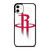 HOUSTON ROCKETS WHITE LOGO iPhone 11 Case Cover