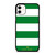 KATE SPADE GREEN STRIPE iPhone 11 Case Cover