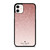 KATE SPADE NEW YORK ROSE WHITE GLITTER iPhone 11 Case Cover