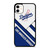 LA DODGERS WHITE BLUE STRIPS iPhone 11 Case Cover