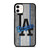 LA LOS ANGELES DODGERS WOODEN LOGO iPhone 11 Case Cover