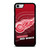 DETROIT RED WINGS HALFTONE EFFECT iPhone SE 2022 Case Cover