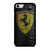 FERRARI DROP WATER BLACK iPhone SE 2022 Case Cover
