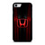 HONDA LOGO RED CARBON iPhone SE 2022 Case Cover