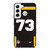 PITTSBURGH STEELERS JOE HAEG 73 NFL NIKE Samsung Galaxy S22 Case Cover