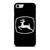 JOHN DEERE BLACK LOGO iPhone SE 2022 Case Cover