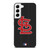 SAINT LOUIS CARDINALS BASEBALL BLACK Samsung Galaxy S22 Case Cover