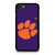 CLEMSON TIGERS SYMBOL NIKE iPhone SE 2020 Case Cover