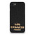 COACH NEW YORK BLACK LEATHER 2 iPhone SE 2020 Case Cover