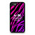 COACH NEW YORK BLACK VIOLET iPhone SE 2020 Case Cover