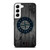 SEATTLE MARINERS BASEBALL MLB WOOD LOGO Samsung Galaxy S22 Case Cover