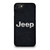 JEEP BLACK METAL LOGO iPhone SE 2020 Case Cover