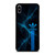 ADIDAS LOGO ABSTRACT BLUE LIGHT iPhone XS Max Case Cover