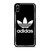 ADIDAS TREFOIL ROUND BLACK iPhone XS Max Case Cover