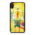 ADVENTURE TIME MY NEIGHBOUR TOTORO GLASS iPhone XS Max Case Cover