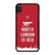 ARSENAL NORTH LONDON IS RED 2 iPhone XS Max Case Cover