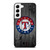TEXAS RANGERS BASEBALL MLB WOOD LOGO Samsung Galaxy S22 Case Cover