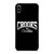 CROOKS AND CASTLES LOGO BLACK iPhone XS Max Case Cover