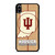 HOOSIER STATE OF MIND INDIANA WOODEN LOGO iPhone XS Max Case Cover